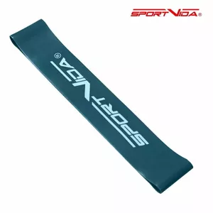 SportVida Резина сопротевления для Фитнеса и GYM 600 * 50 * 1.4MM (15-20kg) Синий