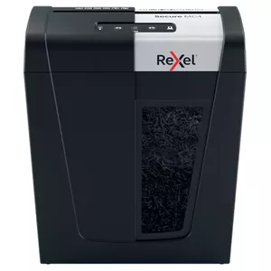Rexel Secure MC4 papīra smalcinātājs Mikrogriezumu smalcināšana 60 dB Melns, Sudrabs