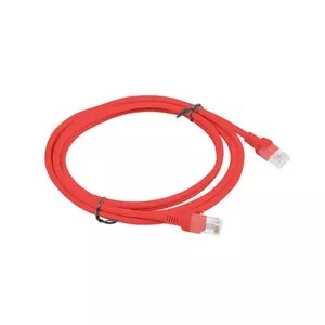 Lanberg PCU5-10CC-0200-R сетевой кабель Красный 0,2 m Cat5e U/UTP (UTP)