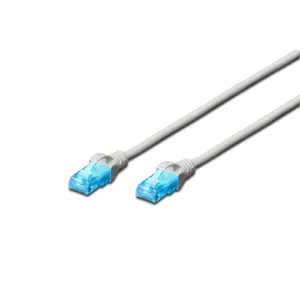 Digitus 2m Cat5e U-UTP сетевой кабель Серый U/UTP (UTP)