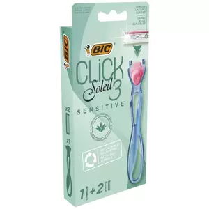 BIC System razors SOLEIL CLICK Sensitive (1+2 pcs)