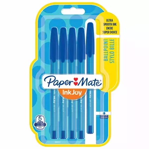 Papermate InkJoy 100 ST Синий Обычная шариковая ручка Fine 5 шт