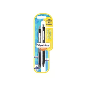 Papermate InkJoy 300RT Melns Piespiežama izvelkamā lodīšu pildspalva Vidējs 2 pcs
