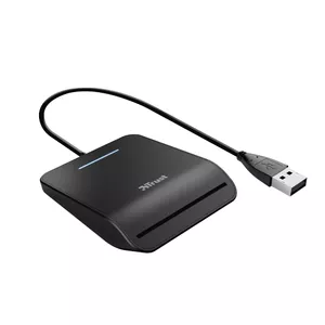 Trust Primo считыватель сим-карт Для помещений USB CardBus+USB 2.0 Черный