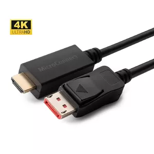 Microconnect MC-DP-HDMI-0504K видео кабель адаптер 0,5 m DisplayPort Черный