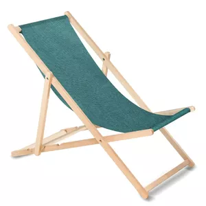 Klasisks dižskābarža atpūtas krēsls GreenBlue GB183M Melanžēts tirkīzs