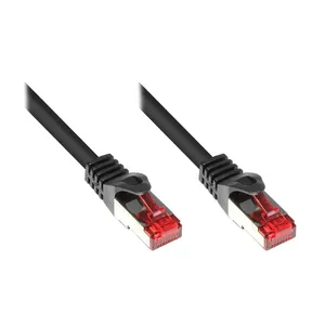 EXSYS EX-K6183-1 сетевой кабель Черный 1 m Cat6 S/FTP (S-STP)