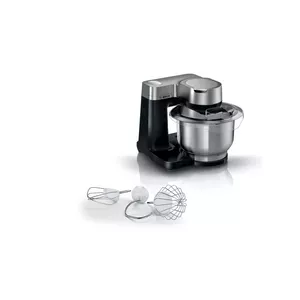 Bosch Serie 2 MUMS2VM00 кухонная комбайн 900 W 3,8 L Черный, Серебристый