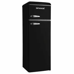 Snaige FR26SM-PRJ30E, 241 л, черный - Холодильник в стиле ретро