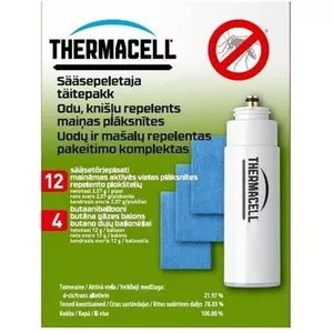 Комплект для защиты от комаров, 48часов THERMACELL R-4
