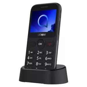 Alcatel 2019G 6,1 cm (2.4") 80 g Черный, Серебристый Телефон для пожилых людей
