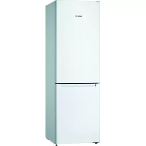Bosch Serie 2 KGN36NWEA холодильник с морозильной камерой Отдельно стоящий 305 L E Белый