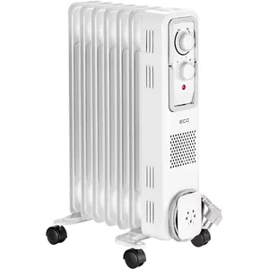 ECG OR 1570 Indoor Grey 1500 W Oil electric space heater
