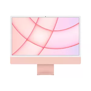 Apple iMac M1 Apple M 61 cm (24") 4480 x 2520 пикселей 8 GB 256 GB Твердотельный накопитель (SSD) ПК все в одном macOS Big Sur Wi-Fi 6 (802.11ax) Розовый