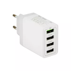 BLOW WALL CHARGER ar USBx4 QC3.0 30W