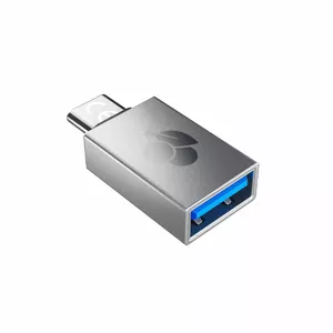 CHERRY 61710036 гендерный адаптер USB-A USB-C Серебристый