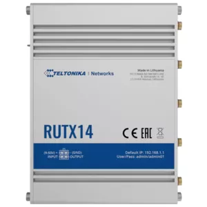 Teltonika RUTX14 mobilā tīkla ietaise Mobilo sakaru tīkla rūteris