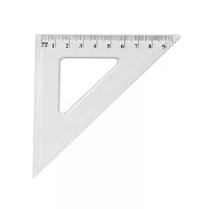 Треугольник 10см/45*GR-854T прозрачный