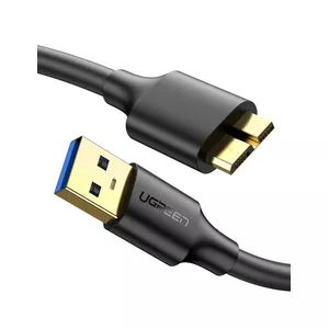 Ugreen 10841 USB kabelis 1 m USB 3.2 Gen 1 (3.1 Gen 1) USB A Micro-USB B Melns