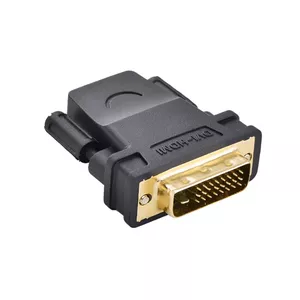 Ugreen 20124 видео кабель адаптер HDMI DVI Черный, Золото