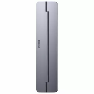 Baseus Самоклеящийся алюминиевый держатель для MacBook ultra (темно-серый)
