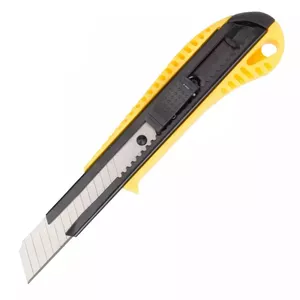 Deli Tools EDL003 хозяйственный нож Черный, Желтый Нож с отломным лезвием