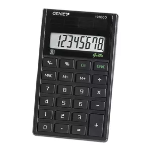 Genie 105 ECO калькулятор Карман Базовый Черный