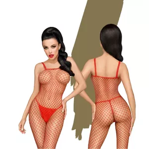PENTHOUSE BODYSTOCKING BODY SEARCH - RED XL