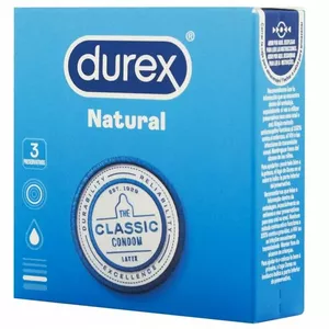 DUREX - NATURAL CLASSIC 3 GAB.