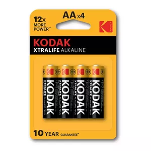 KODAK - XTRALIFE ALKALINE BATTERY AA LR6 BLISTER * 4