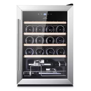 Eta ETA953190010G винный холодильник Компрессорный винный шкаф Отдельно стоящий Черный, Серебристый, Нержавеющая сталь, Дерево 20 бутылка(и)