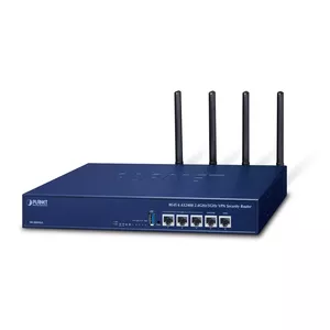 PLANET Wi-Fi 6 AX2400 2.4GHz/5GHz беспроводной маршрутизатор Гигабитный Ethernet Синий