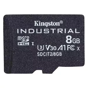 Kingston Technology Industrial 8 GB MicroSDHC UHS-I Klases 10