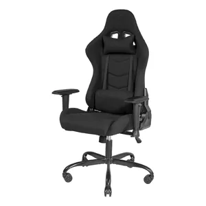 Deltaco GAM-096F геймерское кресло Универсальное игровое кресло Сиденье с мягкой обивкой Черный