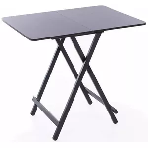 Обеденный стол Happygame GUA-1, черный, 600x800x750мм