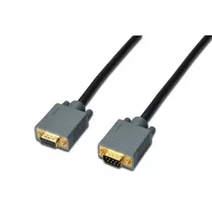 ASSMANN Electronic D-Sub9 2.0m кабель последовательной связи Серый, Черный 2 m