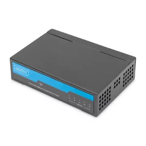 Digitus DN-80202 сетевой коммутатор Неуправляемый Gigabit Ethernet (10/100/1000) Черный