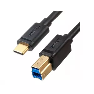 КАБЕЛЬ ДЛЯ ПРИНТЕРА UNITEK USB-C - USB-B 3.0, 2М