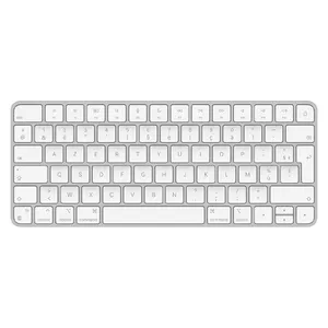 Apple Magic клавиатура USB + Bluetooth AZERTY Французский Алюминий, Белый