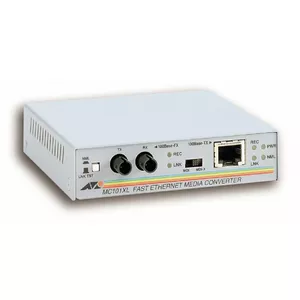 Allied Telesis 100TX to 100FX (ST) Multi-Mode Media Converter сетевой медиа конвертор 100 Мбит/с