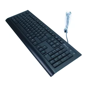 MediaRange MROS101 клавиатура USB QWERTZ Немецкий Черный