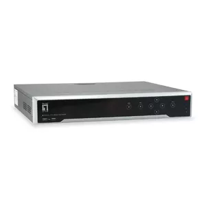 LevelOne NVR-1332 сетевой видеорегистратор Черный, Серебристый