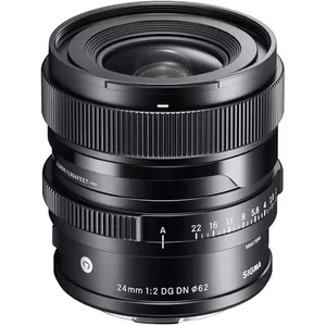 Sigma 24mm F2 DG DN Беззеркальный цифровой фотоаппарат со сменными объективами Широкоугольный объектив Черный