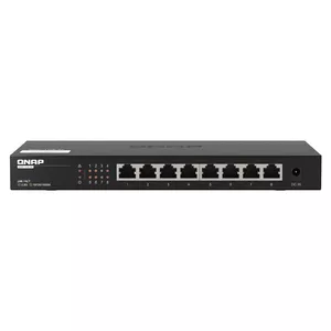 QNAP QSW-1108-8T сетевой коммутатор Неуправляемый 2.5G Ethernet (100/1000/2500) Черный
