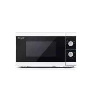 Sharp YC-MS01E-W microwave Countertop Solo microwave 20 L 800 W Black, White
