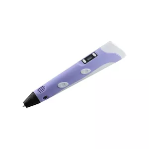 Riff Fantasy 3D Pen Printing Pen with LCD for Kids with 1.75mm ABS/PLA Fillament wire AC Powered Purple