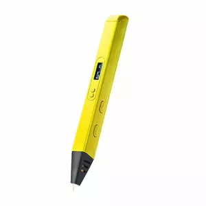 Riff RP800A Pro Slim 3D Pen Printing Pen with LCD with 1.75mm ABS/PLA Fillament wire AC Powered Yellow