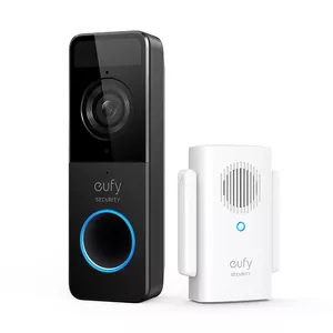 Eufy Video Doorbell 1080p Melns, Balts
