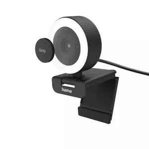 Hama C-800 Pro вебкамера 4 MP 2560 x 1440 пикселей USB 2.0 Черный