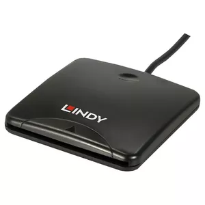Lindy 42768 устройство для чтения магнитных карт Черный USB